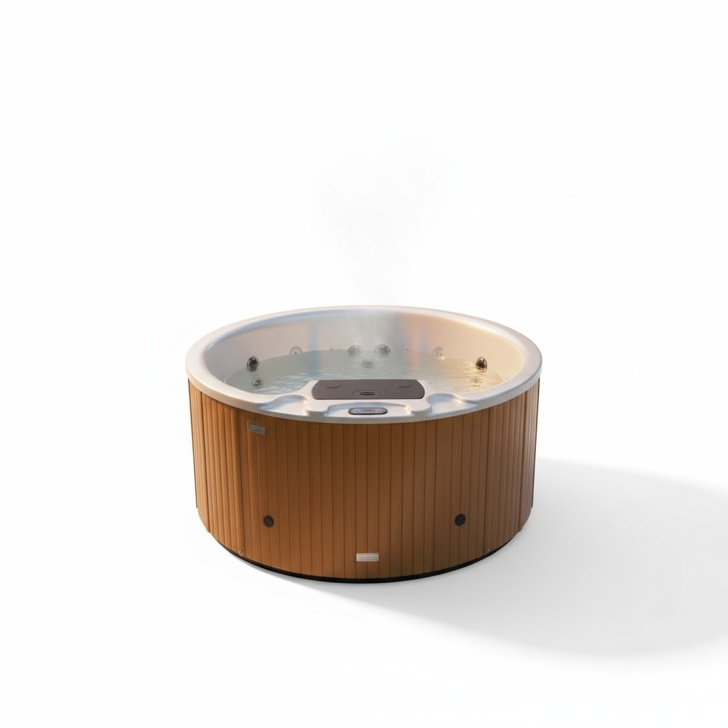 Hot Tub - Acrylic Hot Tub, 2-6 Person 2200x2200x930mm