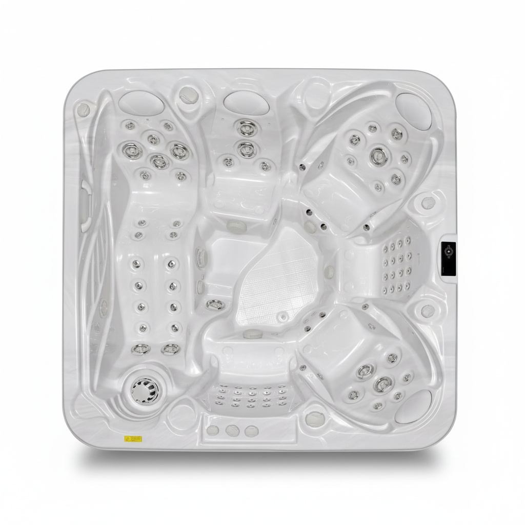 Hot Tub - Luxury Hot Tub, 6 Person Acrylic