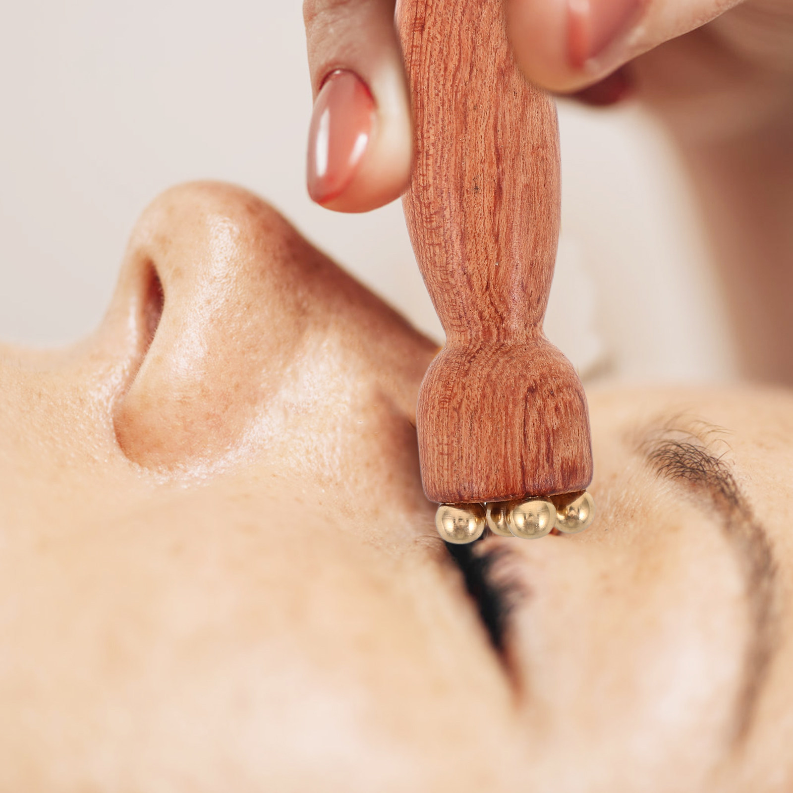 Wooden Eye Massage Tool Wood C - Spa Massager recension och pris
