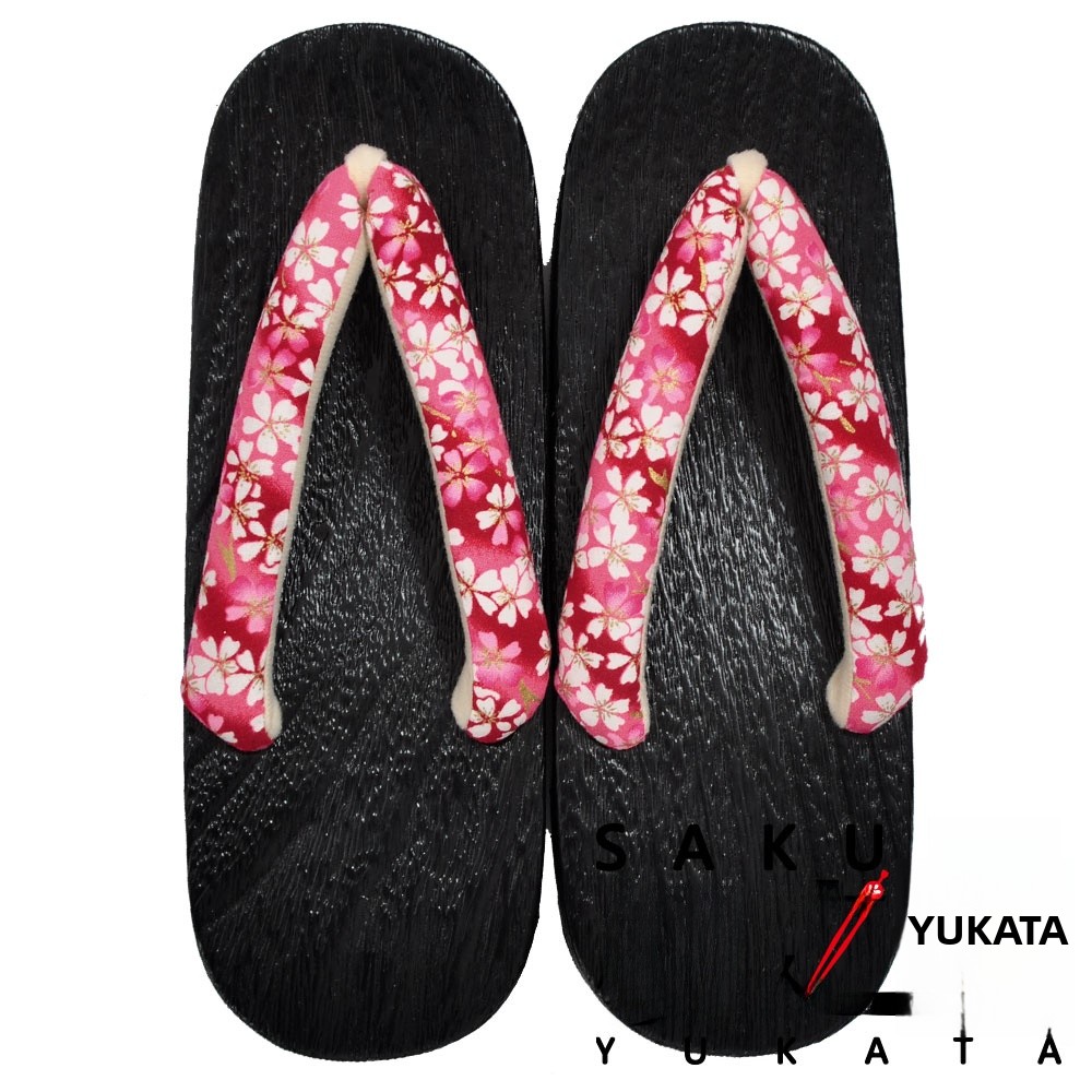 Sakura Yukata Wooden Sandals P - Bathrobe recension och pris