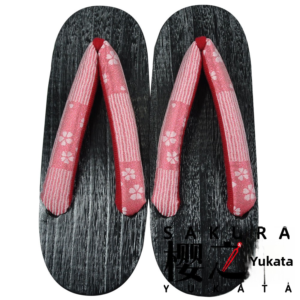 Sakura Yukata Wooden Sandals P - Bathrobe recension och pris