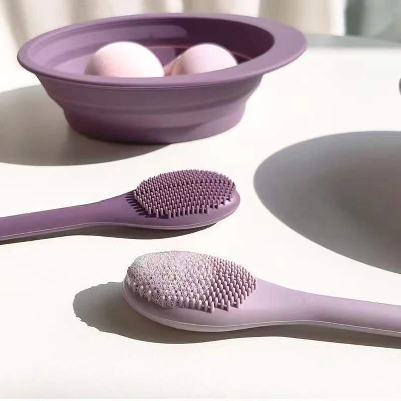 Double Head Silicone Facial Ma - Spa Massager recension och pris