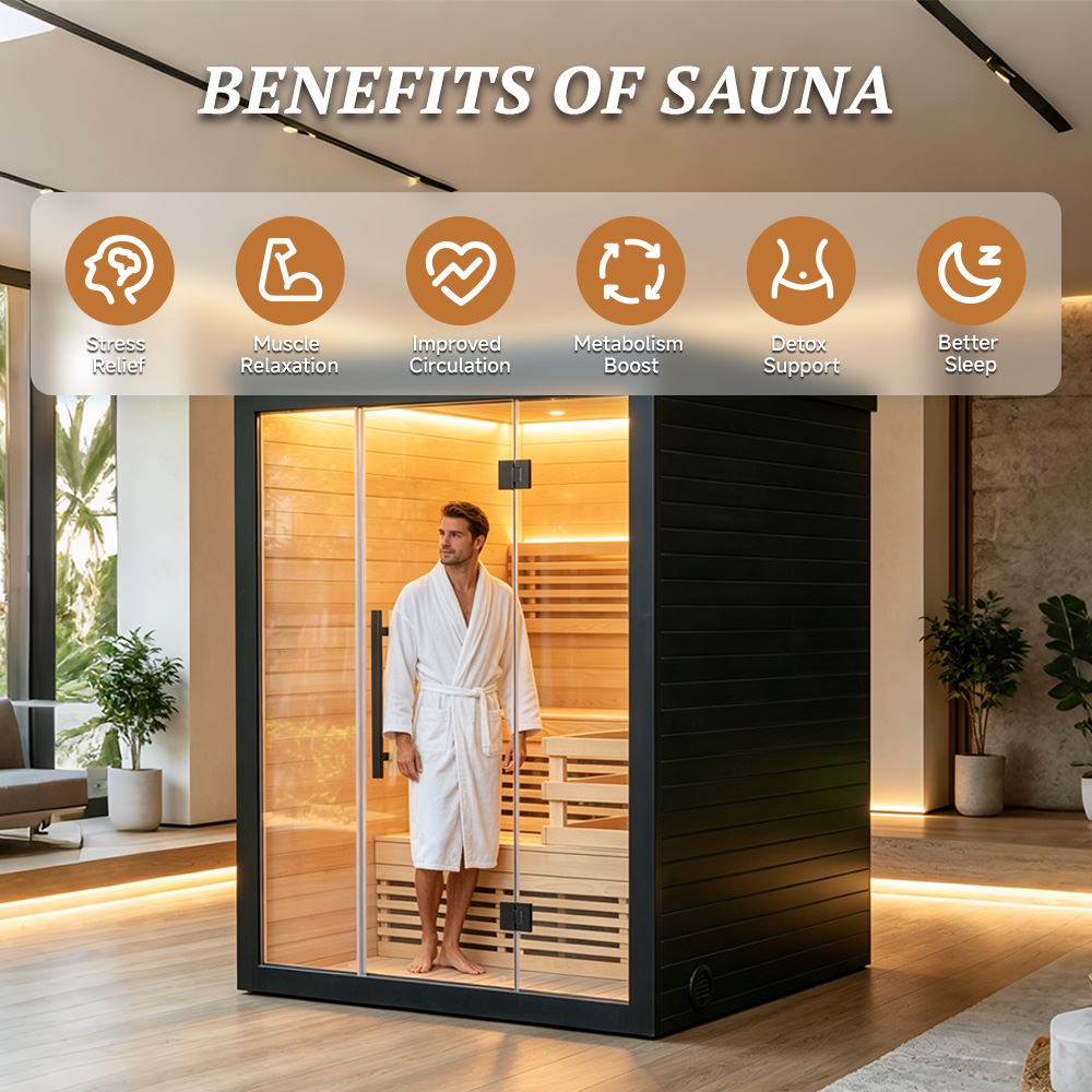 Executive 1-2 Person Indoor Fi - Spa Wellness Gym recension och pris