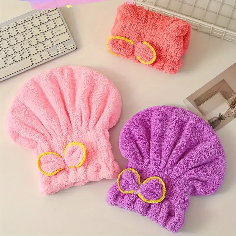 Quick Drying Hair Cap Women Bo - Spa Towel recension och pris
