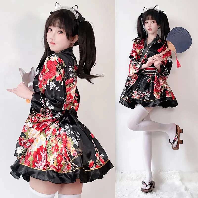 Japanese Modified Kimono Dress - Bathrobe recension och pris