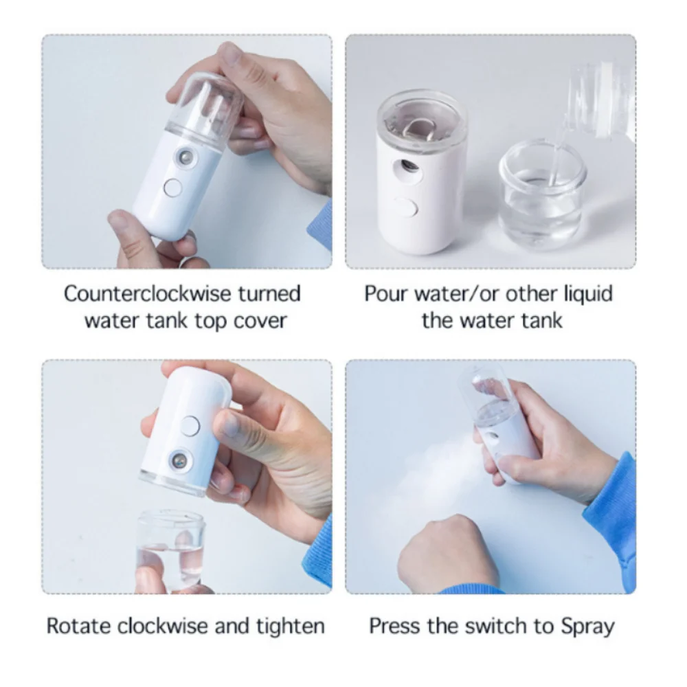 Portable Small Facial Steamer  - Face Steamer recension och pris