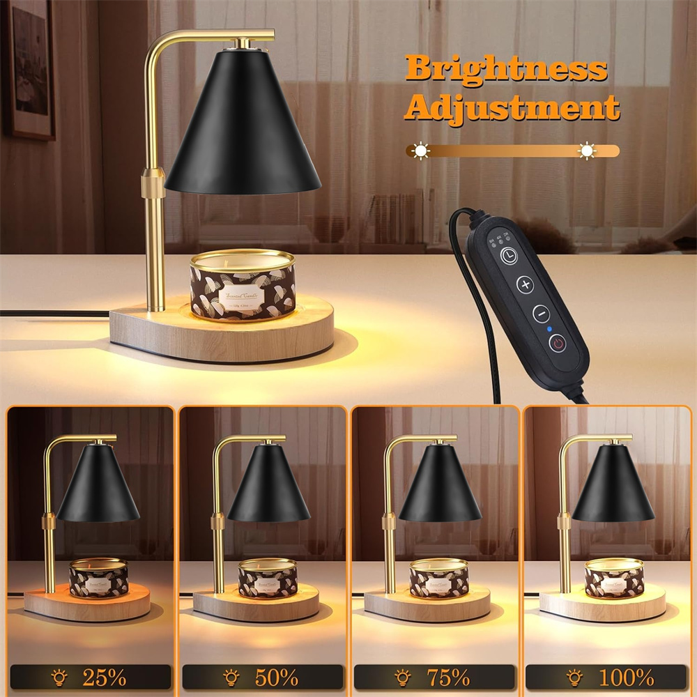 Black Candle Warmer Lamp with  - Wax Warmer recension och pris