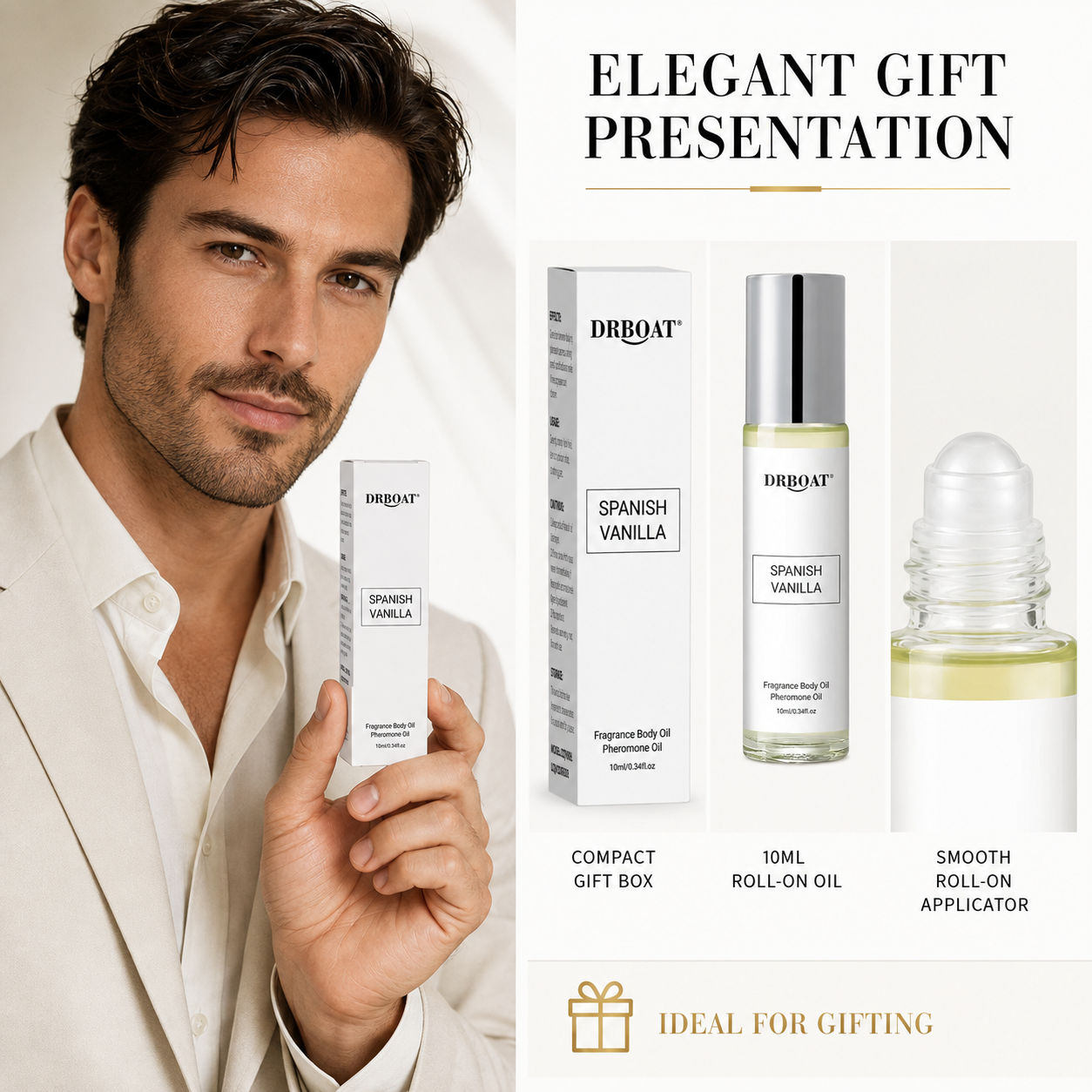 White Oud Pheromone Body Oil 1 - Body Oil recension och pris