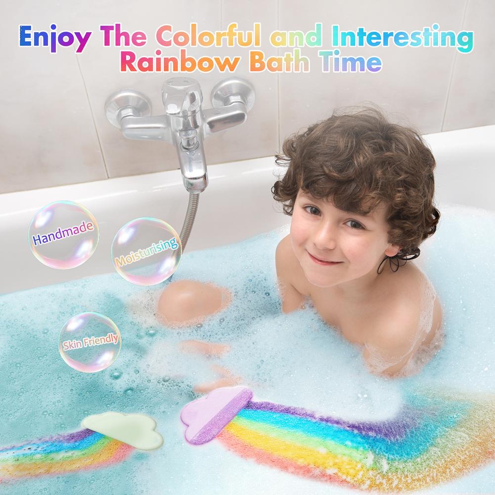 Rainbow Cloud Bath Ball for Ki - Bath Salts recension och pris