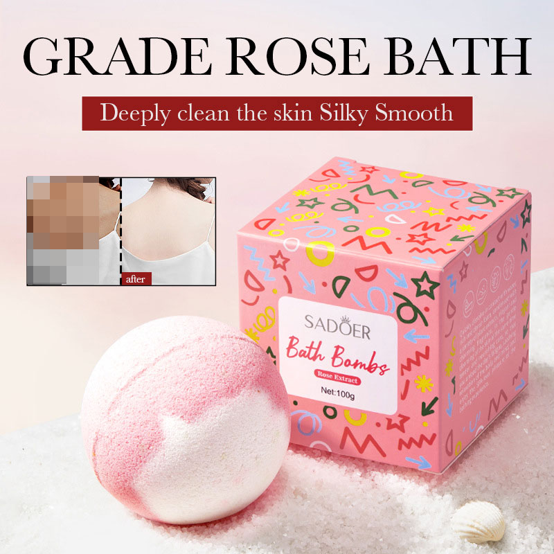 Salt Ball SADOER Rose Bath Bal - Bath Salts recension och pris