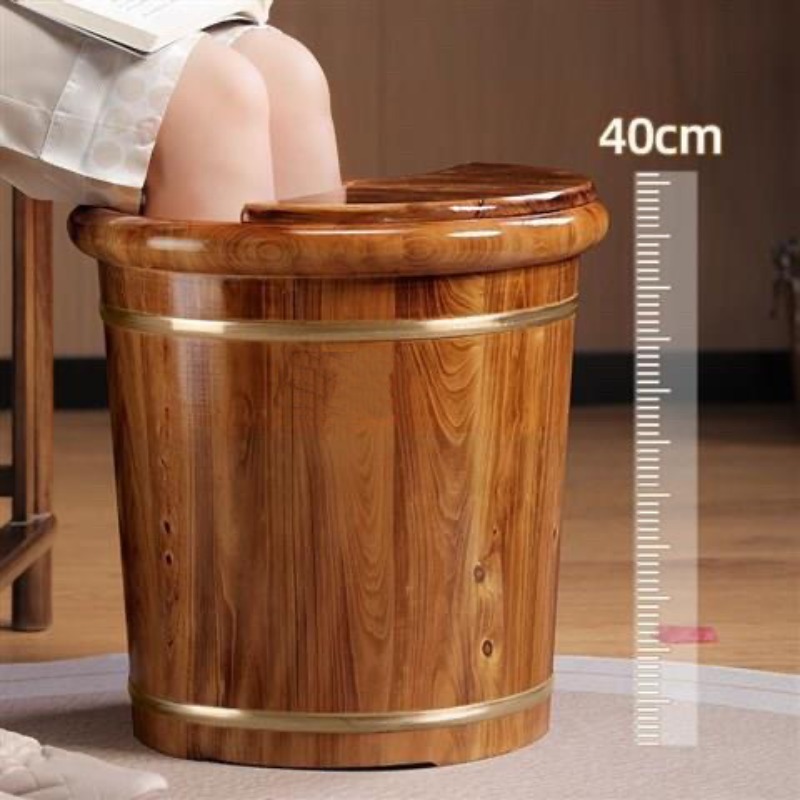 Wooden Foot Soaking Bucket, So - Spa Massager recension och pris