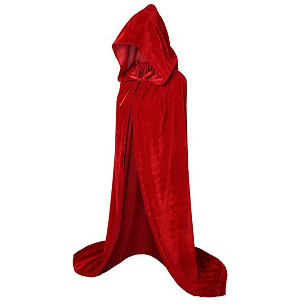 Halloween Cloaks Gothic Hooded - Bathrobe recension och pris