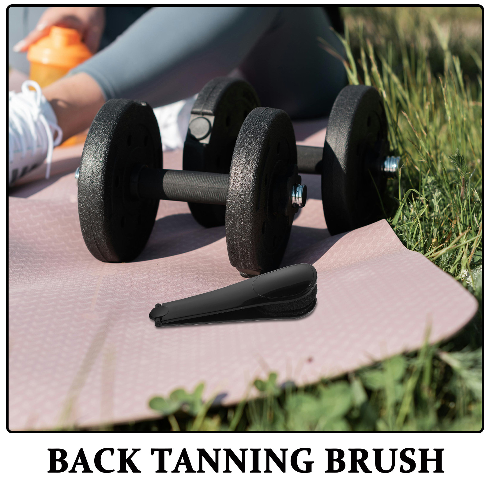 Foldable Back Tanning Brush Lo - Body Brush recension och pris