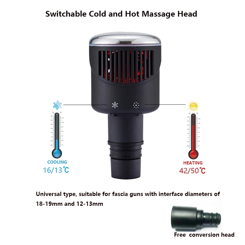 New Heat-Cold Fascia Gun Massa - Massage Gun recension och pris