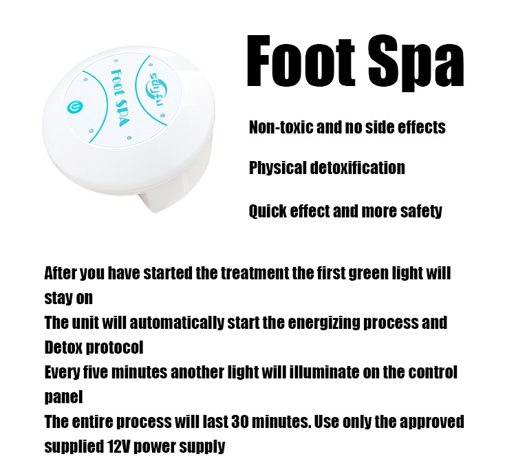 Detox Ion Electric Foot Spa Ba - Bath Salts recension och pris