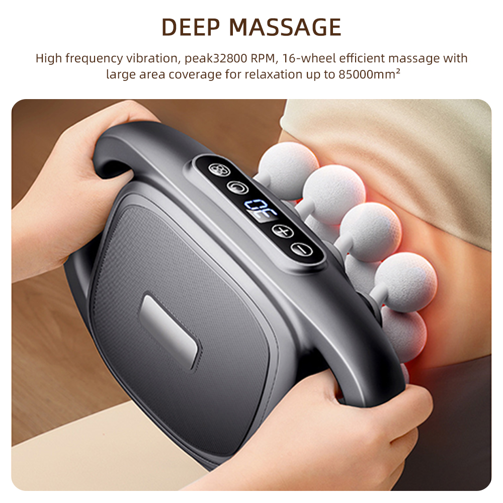 16-Head Fascia Gun High-Freque - Massage Gun recension och pris