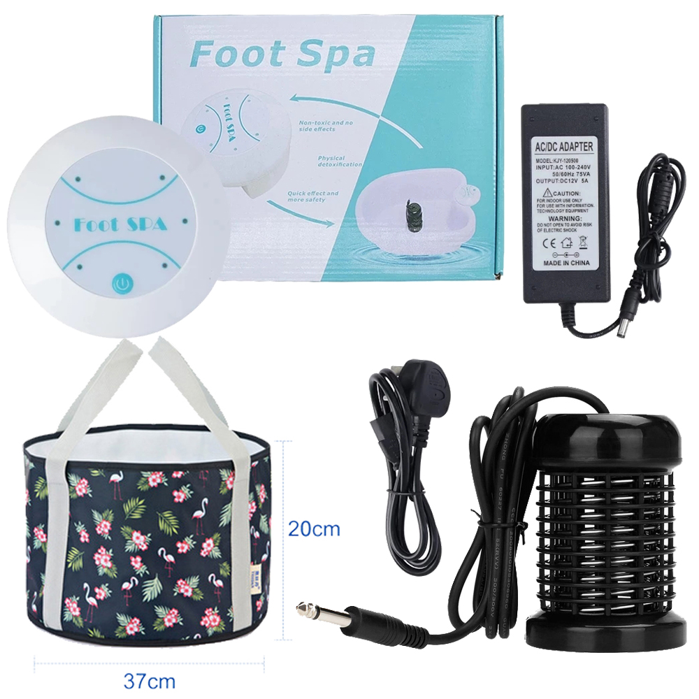 Foot Detox Ionic Spa Massager  - Bath Salts recension och pris