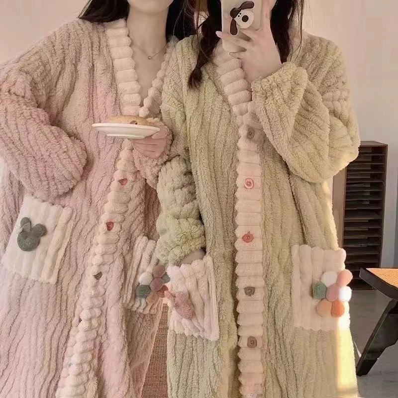 Women's Padded Thickened Warm  - Bathrobe recension och pris