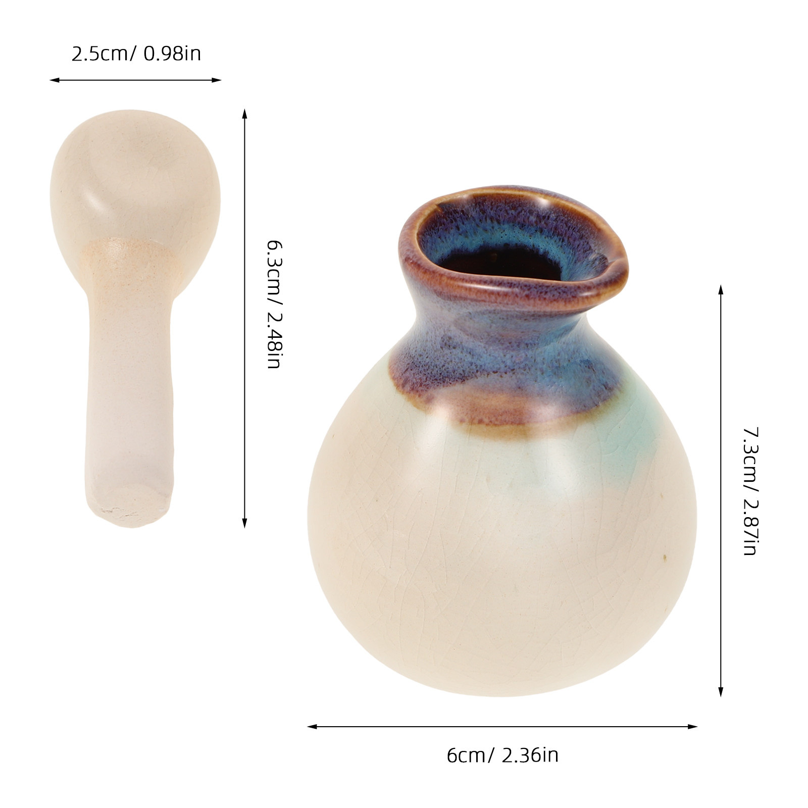 Ceramic Oil Dispenser Pourer E - Spa Massager recension och pris