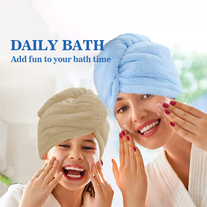 Microfiber Hair Towel Wrap for - Spa Towel recension och pris