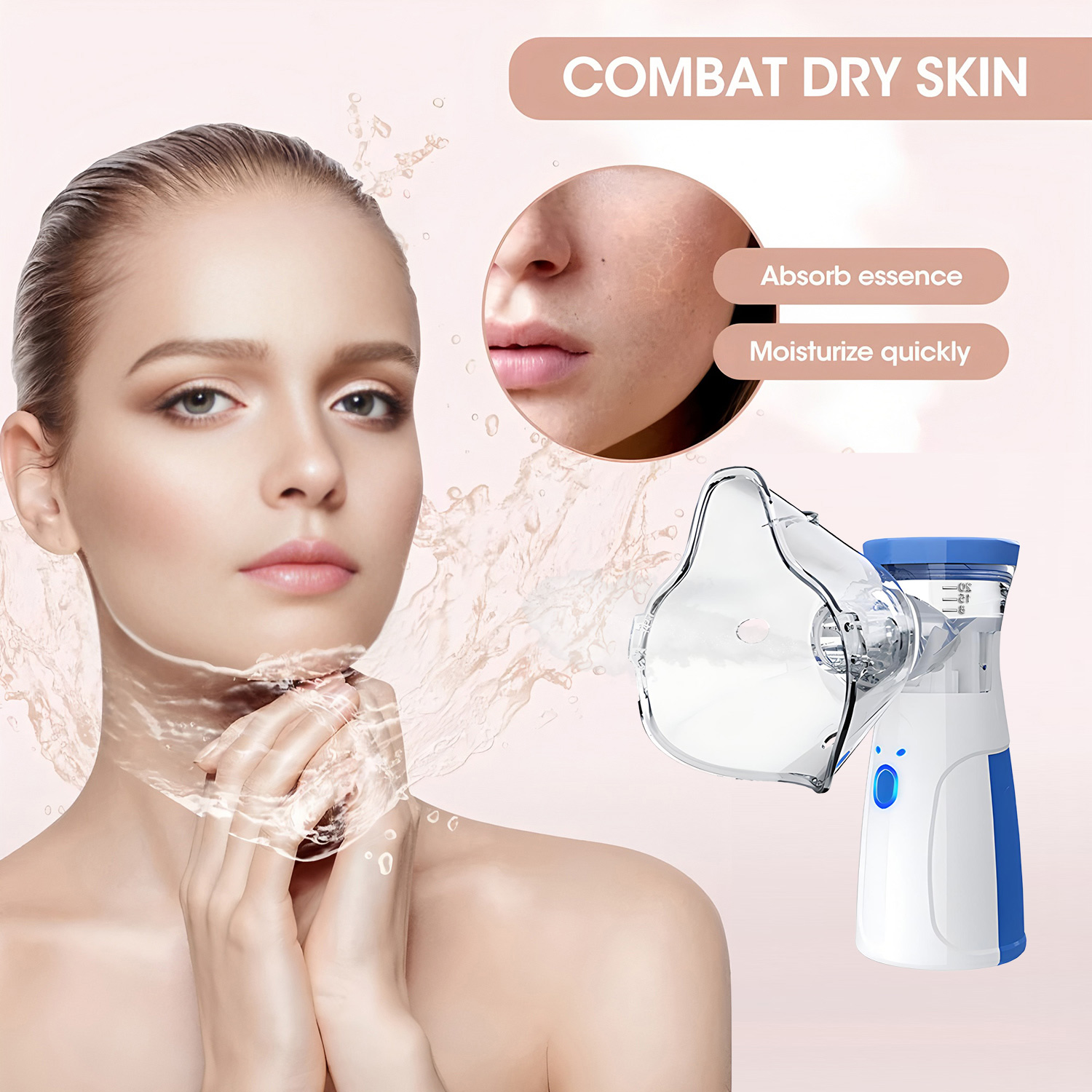 Mini Facial Steamer Silent Mes - Face Steamer recension och pris
